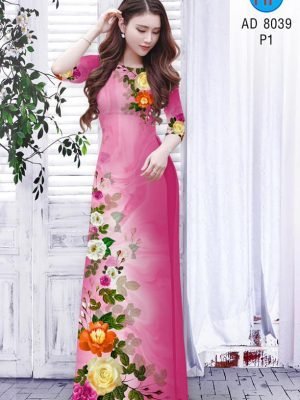 vai ao dai hoa in 3d rat re cuc hot 089115