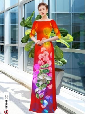 vai ao dai hoa in 3d rat re dep 338194