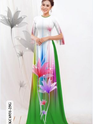 vai ao dai hoa in 3d rat re vua ra 65128