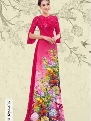 vai ao dai hoa in 3d re cuc dep 873281