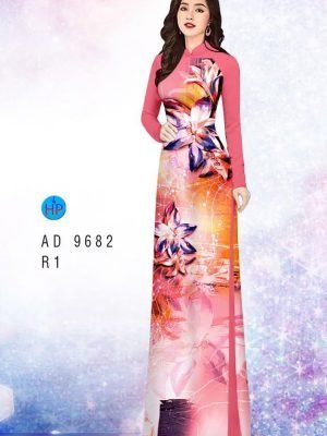 vai ao dai hoa in 3d shop my my dam tham 40490