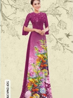 vai ao dai hoa in 3d shop my my mau moi 1373127