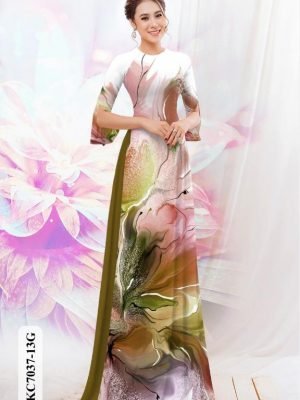 vai ao dai hoa in 3d shop mymy duoc tim nhieu 188812