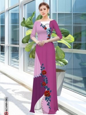 vai ao dai hoa in 3d ton dang ngoc chat luong 973166