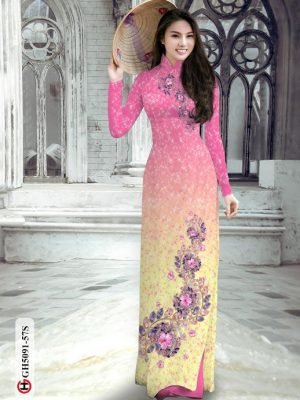 vai ao dai hoa in 3d ton dang ngoc cuc dep 229132