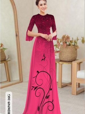 vai ao dai hoa in 3d truyen thong chat luong 43017