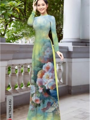 vai ao dai hoa in 3d truyen thong doc dao 1877287