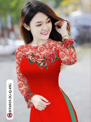 vai ao dai hoa in 3d truyen thong mau moi 1299119