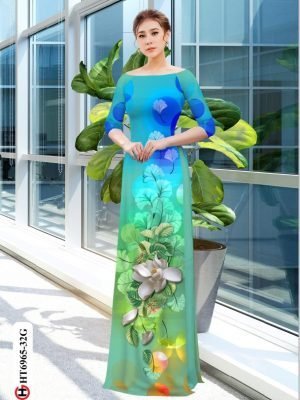 vai ao dai hoa in 3d vai ao dai my my doc dao 173930