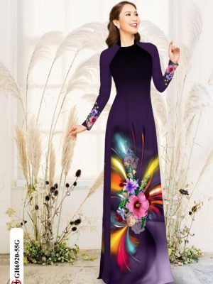 vai ao dai hoa in 3d vai ao dai my my doc dao 2099251