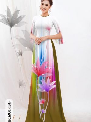 vai ao dai hoa in 3d vai ao dai my my thuot tha 15192