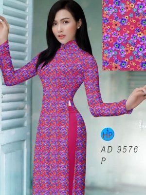 vai ao dai hoa nhi duyen dang duoc chon nhieu 585281