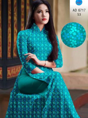 vai ao dai hoa nhi rat re duoc chon nhieu 09646