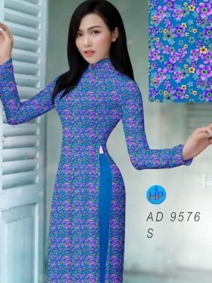 vai ao dai hoa nhi ton dang ngoc cuc dep 188599