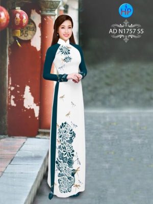 Vải áo dài Hoa Sen AD N1757 14