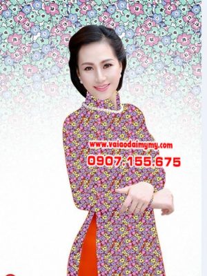 vai ao dai hung nguyen printing added 10 new photos with gia hung ad