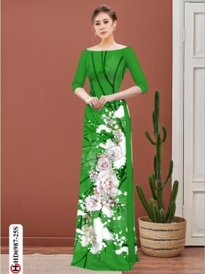 vai ao dai lua thai tuan hoa 3d rat duyen dep 107311