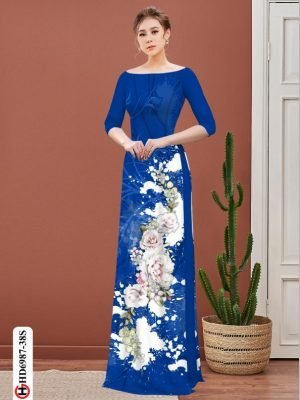 vai ao dai lua thai tuan hoa 3d ton dang ngoc long lanh 173117