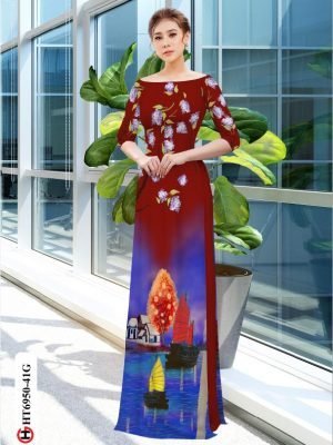 vai ao dai phong canh ha long shop my my gia tot 55284