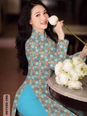 vai ao dai cham bi co truyen nam nay 40756