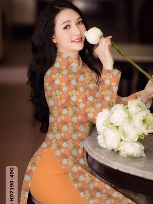 vai ao dai cham bi rat re thanh lich 1007100