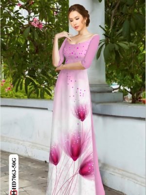 vai ao dai dep hoa in 3d co truyen vua ra 057178