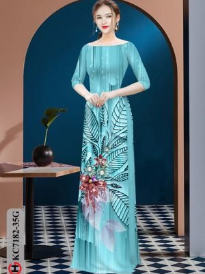 vai ao dai hinh la rat duyen da dang 1662293