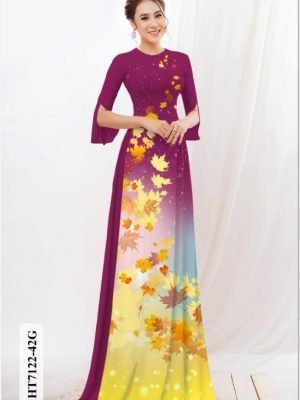 vai ao dai hinh la rat duyen thanh lich 1033113