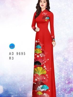 vai ao dai hinh quat duyen dang phong cach 150365