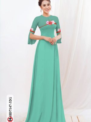 vai ao dai hoa 3d ton dang ngoc dep 671242