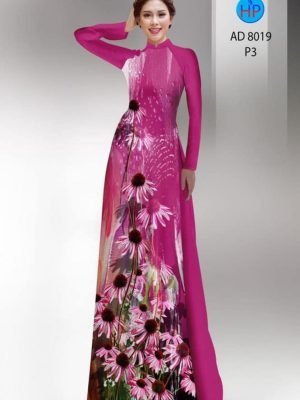 vai ao dai hoa cuc co truyen vua ra 3055