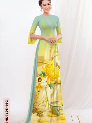 vai ao dai hoa cuc rat re vua ra 74111