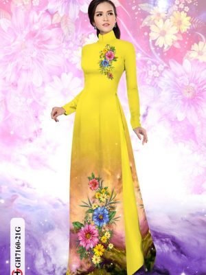 vai ao dai hoa cuc re vua ra 1568228