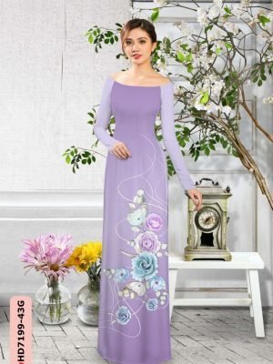 vai ao dai hoa hong co truyen doc dao 353184