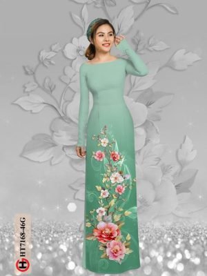 vai ao dai hoa hong duyen dang vua ra 73571