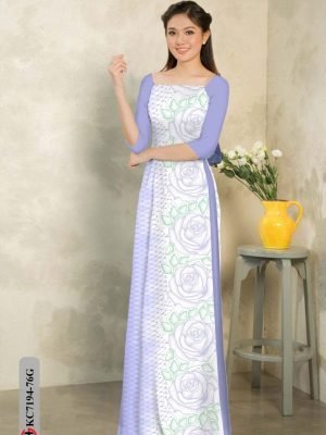 vai ao dai hoa hong gia re dep 53364