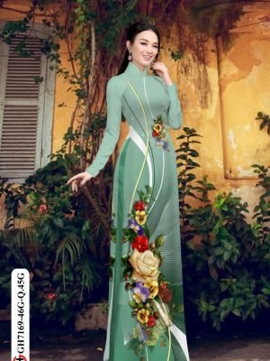 vai ao dai hoa hong re duoc chon nhieu 944210