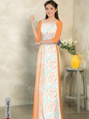 vai ao dai hoa hong truyen thong cuc dep 233248