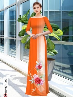 vai ao dai hoa hong vai ao dai my my nam nay 384214