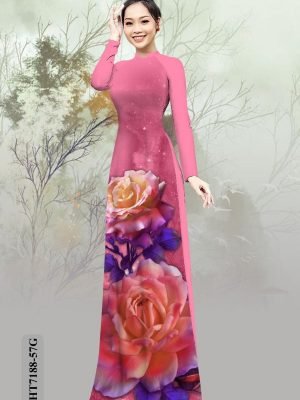 vai ao dai hoa hong vai ao dai my my vua ra 1650231