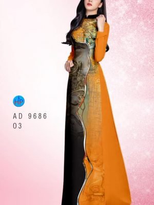 vai ao dai hoa in 3d co truyen da dang 232270