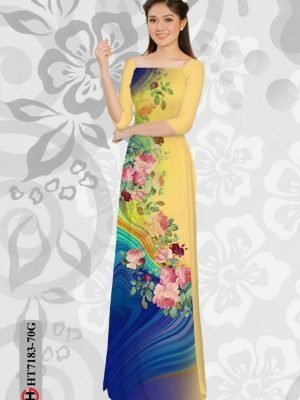 vai ao dai hoa in 3d co truyen doc dao 7894