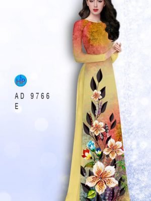 vai ao dai hoa in 3d co truyen rat dep 1013280