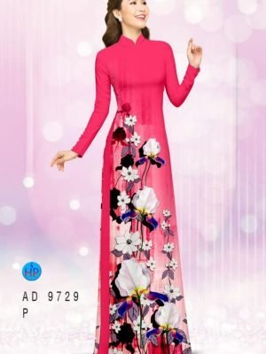 vai ao dai hoa in 3d co truyen vua ra 384201