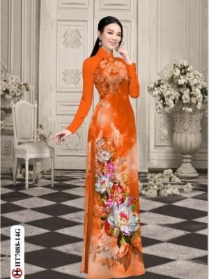 vai ao dai hoa in 3d dang ngoc dam tham 73177