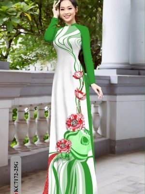 vai ao dai hoa in 3d dang ngoc doc dao 170886