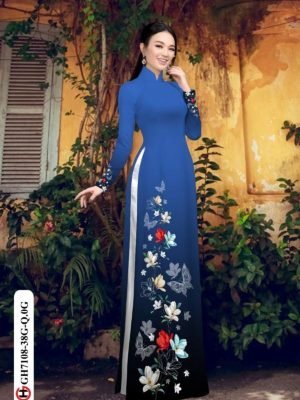 vai ao dai hoa in 3d dang ngoc doc dao 92519