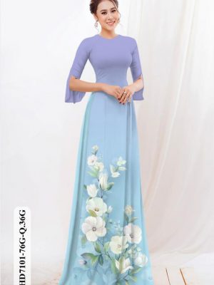 vai ao dai hoa in 3d dang ngoc duoc tim nhieu 383166