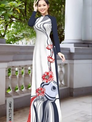 vai ao dai hoa in 3d dang ngoc phong cach 008151