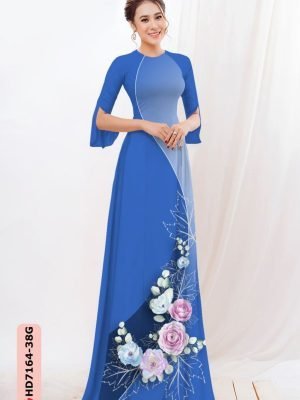 vai ao dai hoa in 3d dang ngoc rat dep 1378205